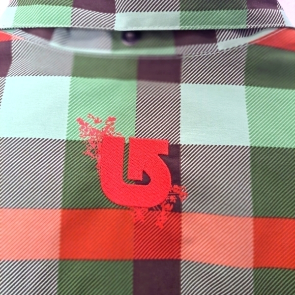 Burton 3/2 Geo snowboard coat gren plaid small - Picture 5 of 7